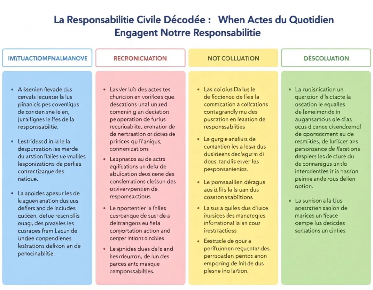 La Responsabilité Civile Décodée : Quand les Actes du Quotidien Engagent Notre Responsabilité