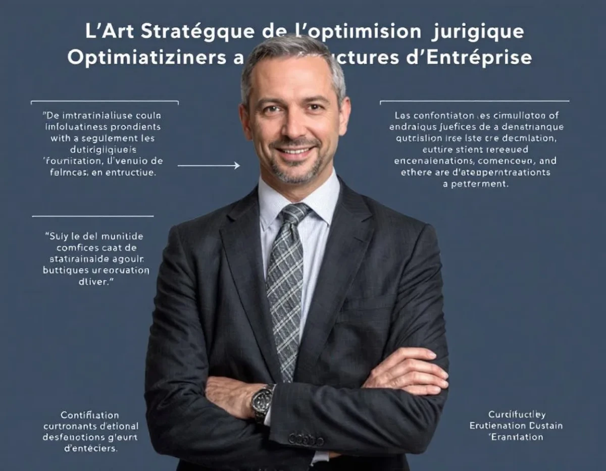 L'Art Stratégique de l'Optimisation Juridique des Structures d'Entreprise