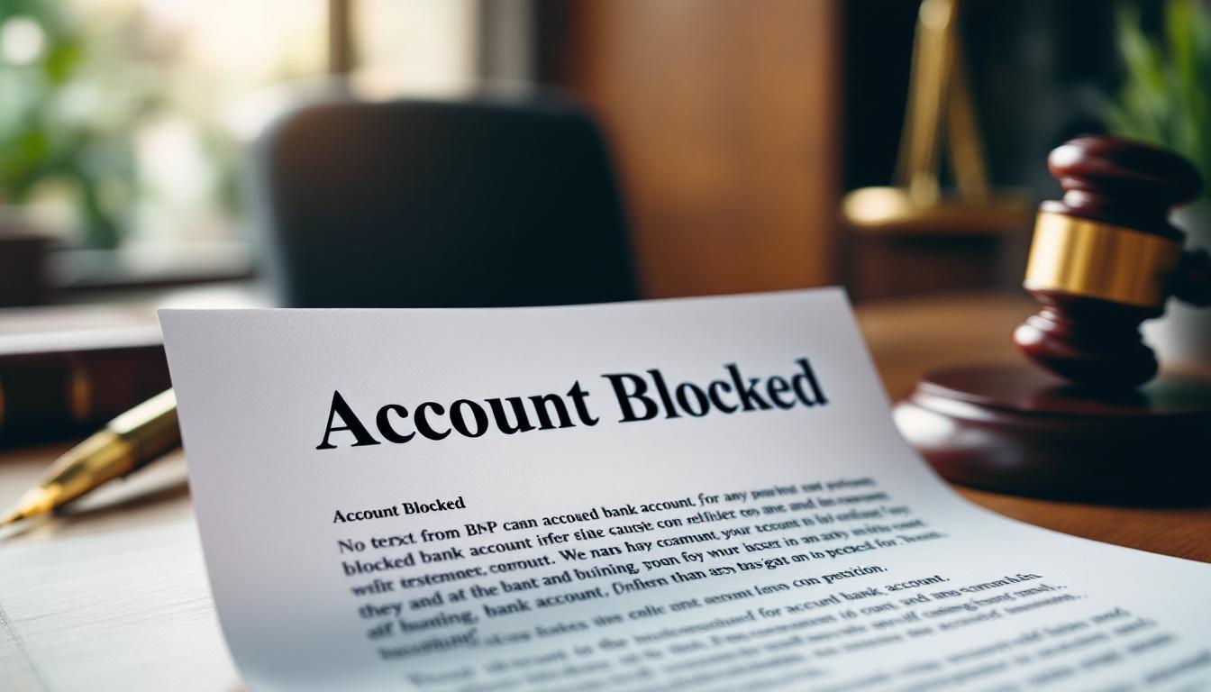 Mon compte BNP bloqué : que dit la loi française